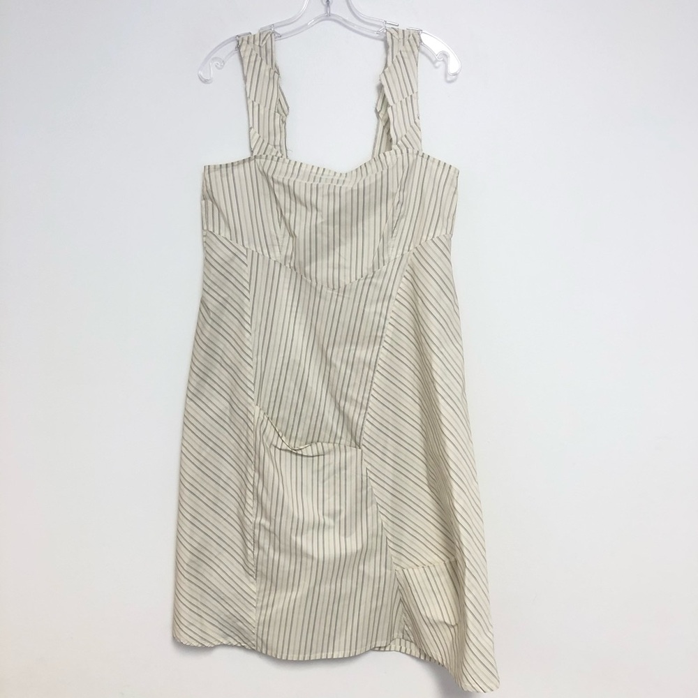 Lilith Medium Stripe Dress Lagenlook